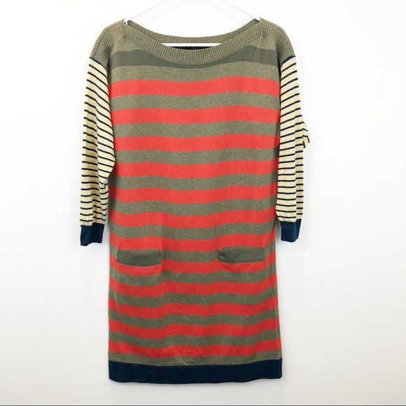 Marc By Marc Jacobs Dresses & Skirts - Marc by Marc Jacobs olive green and red dress